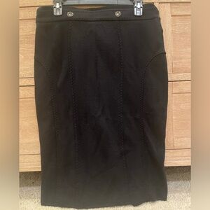 WOLFORD 100% Wool Pencil Skirt